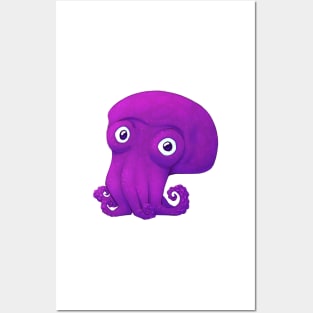 Stubby squid Posters and Art